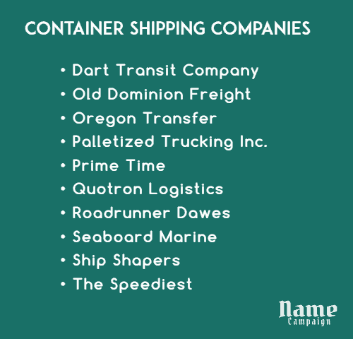 biggest shipping companies