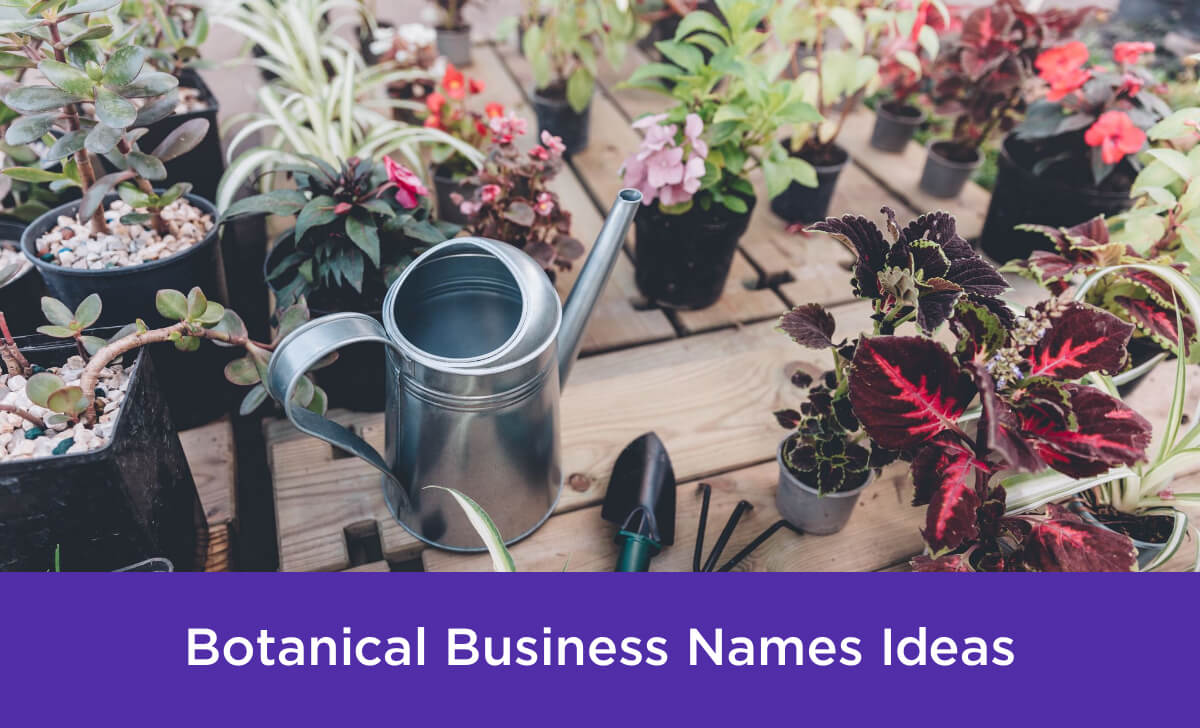 Botanical Business Names